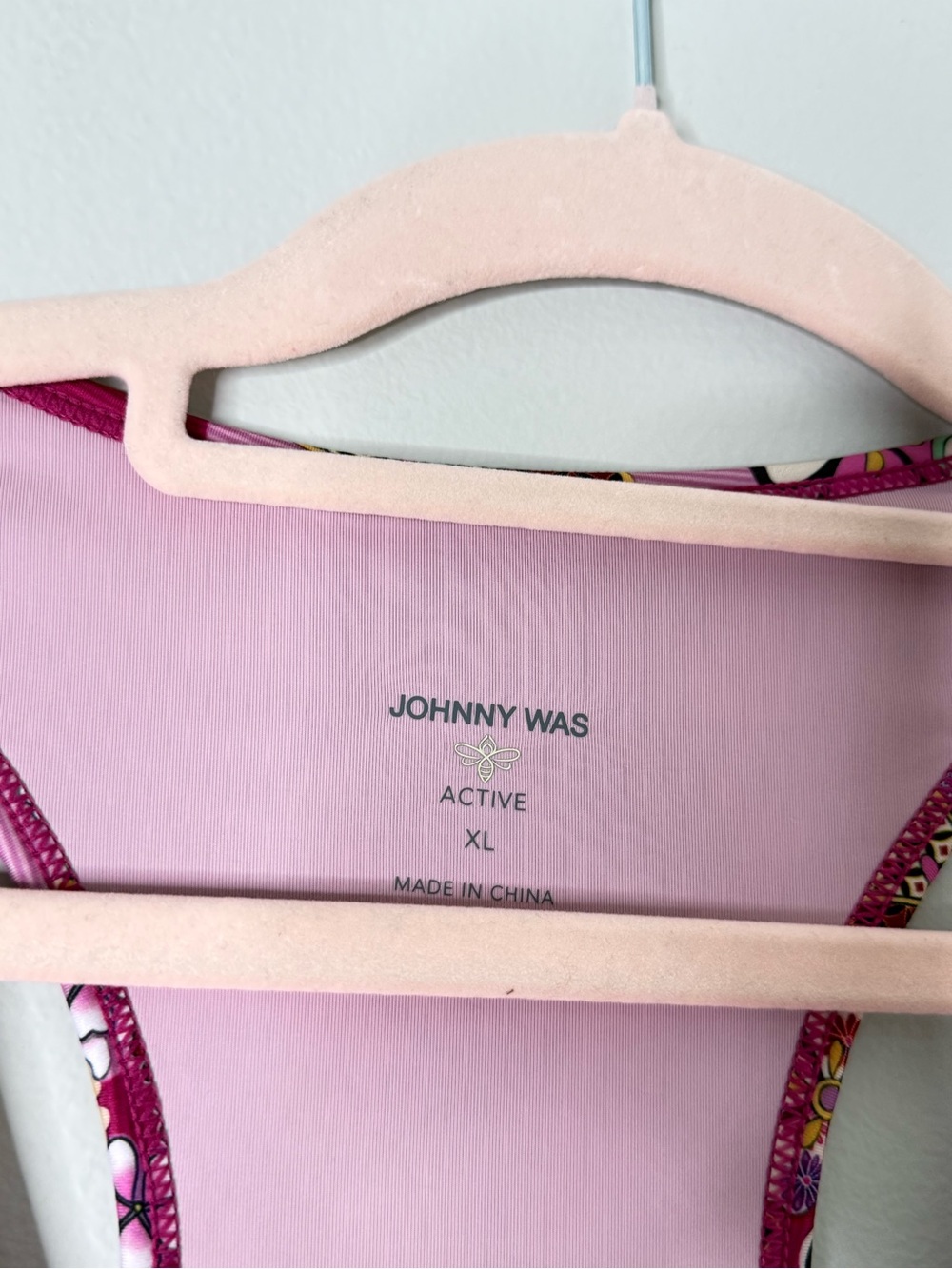 Johnny Was YAMA BEE ACTIVE MESH TANK XL - Picture 7 of 7